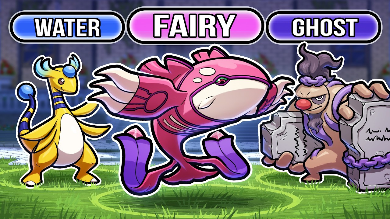 Choose Your Starter Pokemon, Then Give Them a NEW Type!
