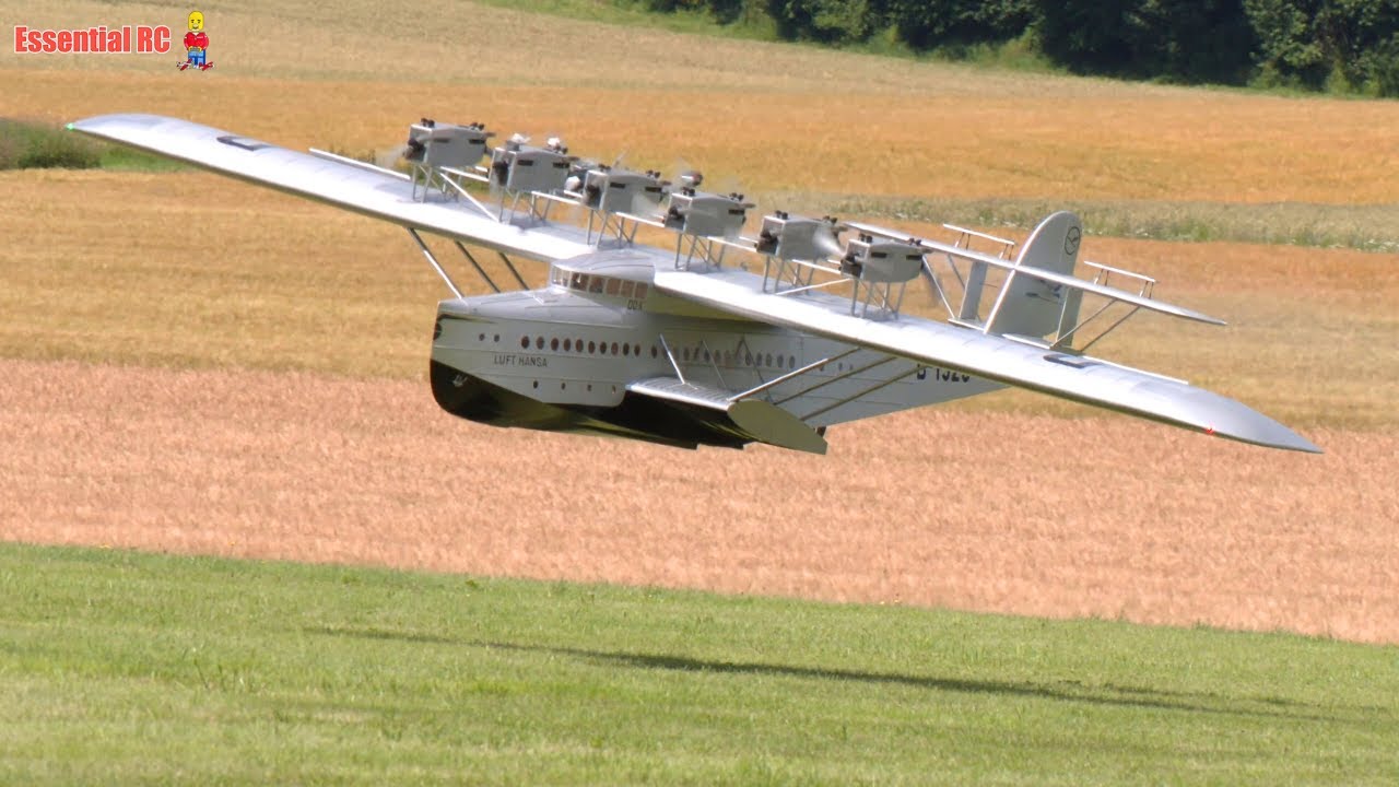 12 Engines ! Giant RC Dornier Do-X Airliner