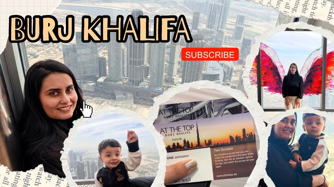 Day 3 | World’s Tallest Building BurjKhalifa Tour| Dubai Vlog in Hindi | 124th Floor View from burj
