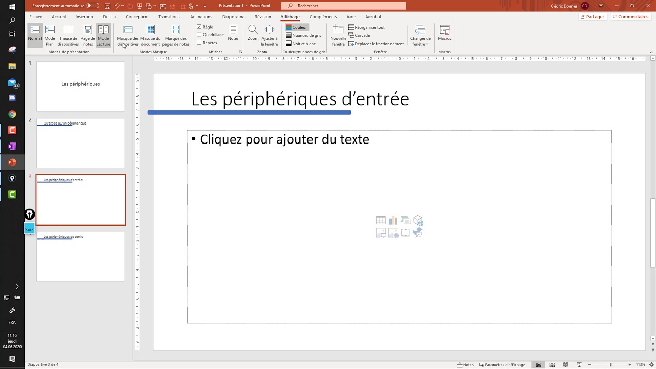 PowerPoint / 02 Le mode masque de diapositives