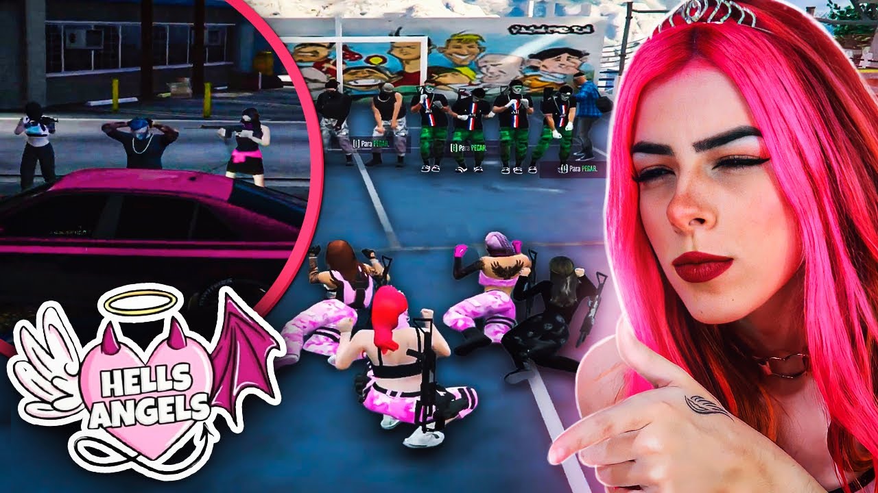 HELLS treta com FAVELA e depois vai no BAILÃO deles! (Selena - GTA RP) EP.15