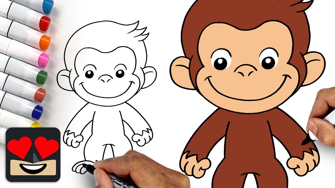 How To Draw Curious George for Beginners