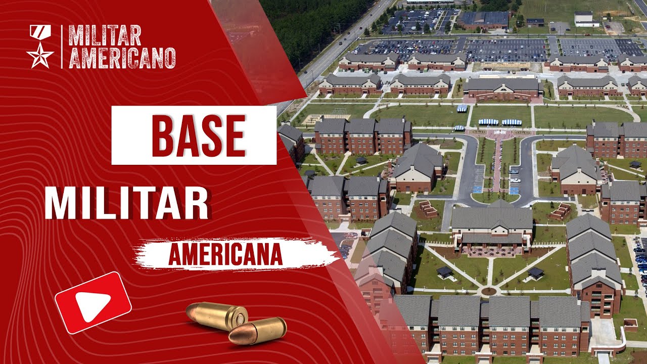 🇺🇸Por Dentro de Uma BASE MILITAR AMERICANA - VLOG 4K - Militar Americano #militar #americano