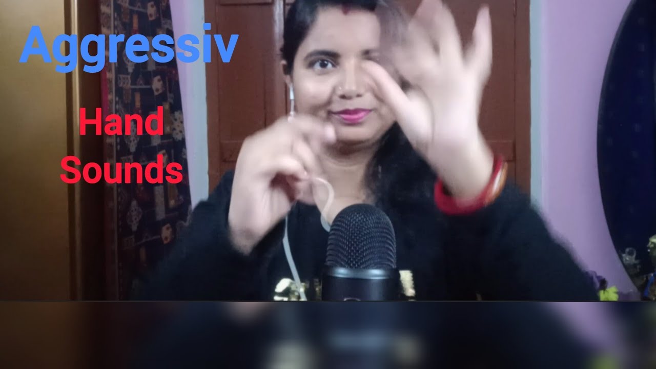 ASMR Fast and Aggressive Hand Sounds & Hand Movements 👏