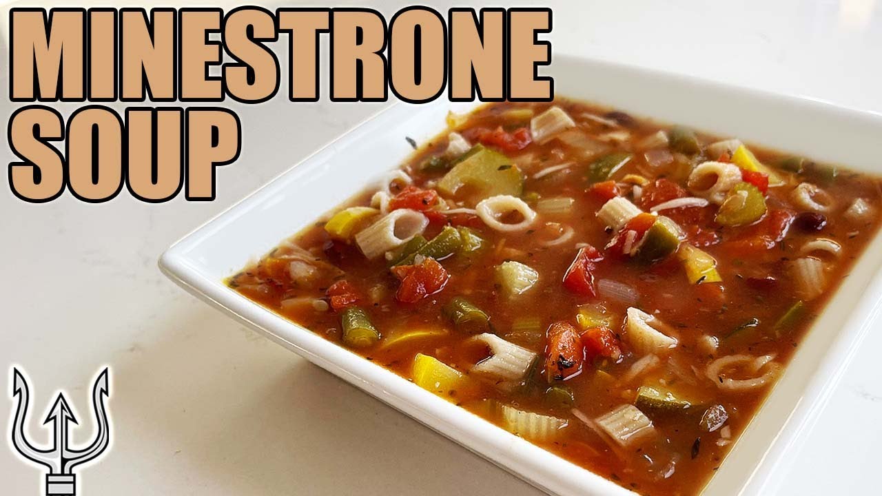 *MINESTRONE SOUP* RECIPE! TASTY, EASY & NUTRIENT PACKED! | DELICIOUS & NUTRITIOUS