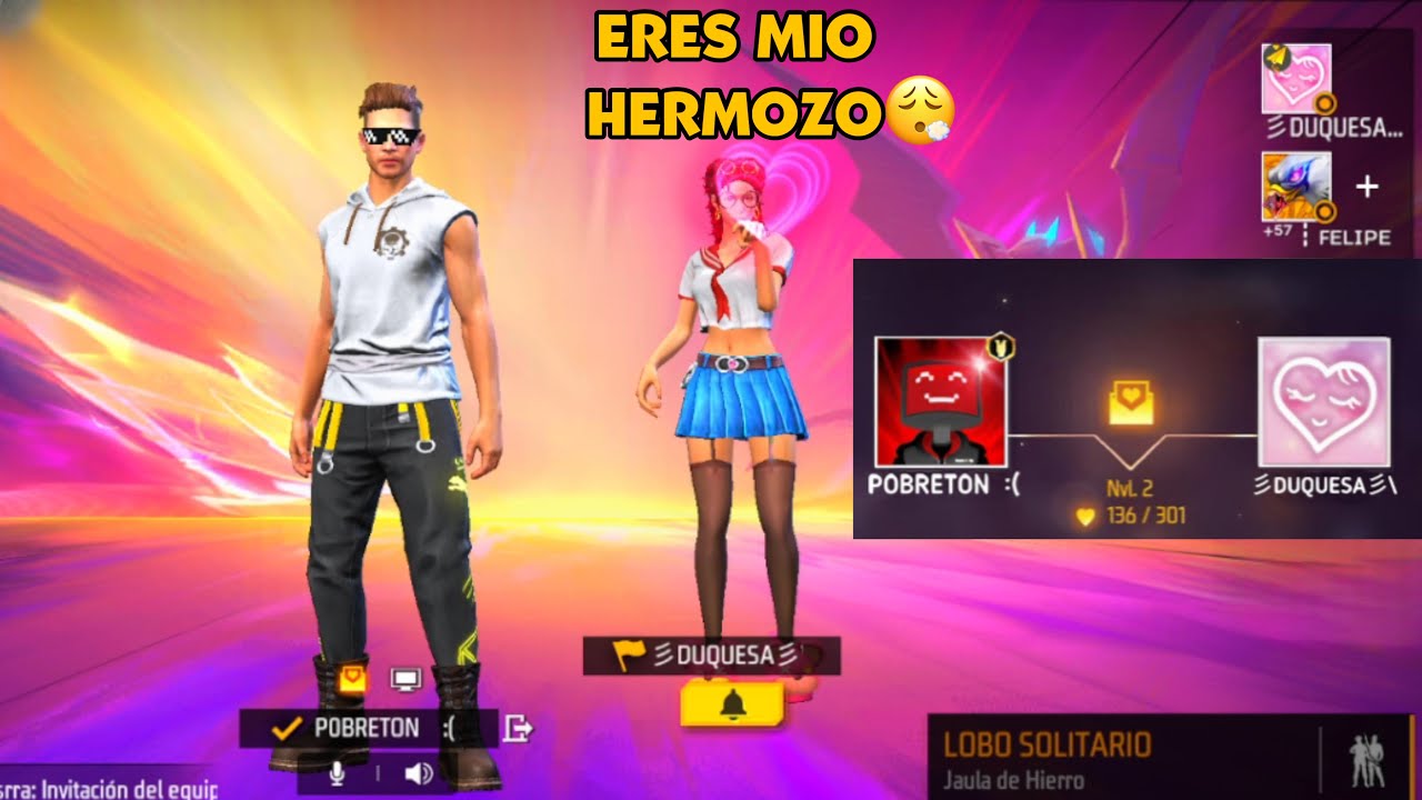Está chica me hace su dúo de free fire para después engañarme y robarme mi cuenta 🥴🤡