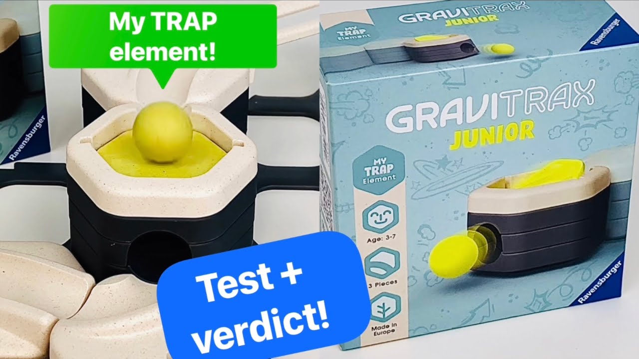 Gravitrax JUNIOR: My TRAP element (test + verdict!)