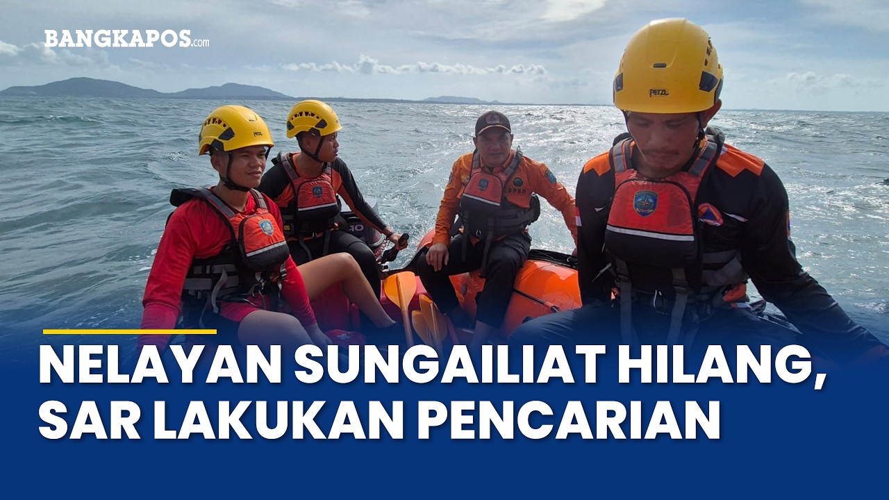 Warga Kampung Nelayan 1 Sungailiat Hilang Kontak Sejak Sabtu, Melaut Subuh Belum Kunjung Pulang