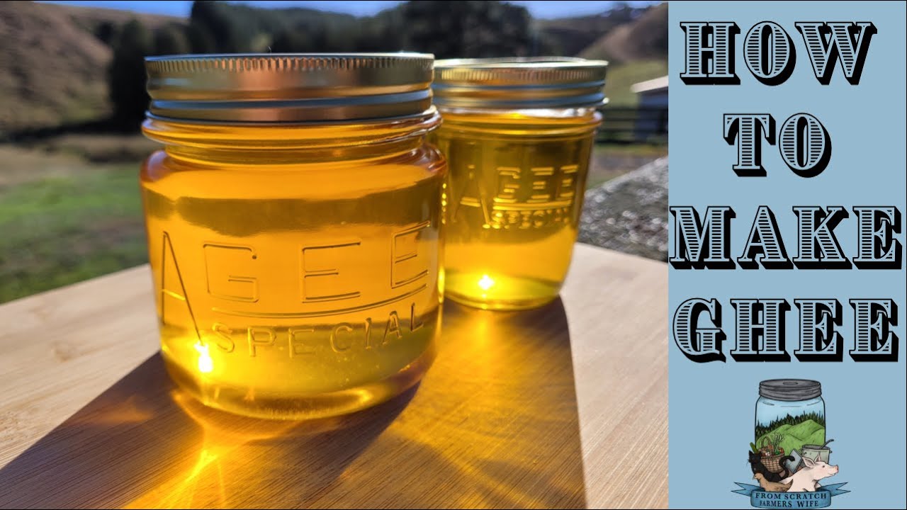 How to make Ghee/ Liquid Gold/Shelf stable butter