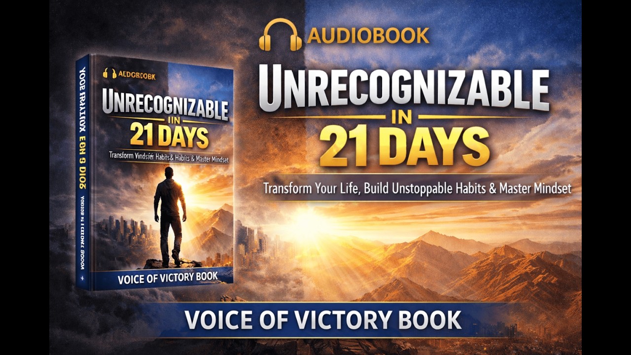 Unrecognizable in 21 Days: Transform Your Life, Build Unstoppable Habits & Master Mindset
