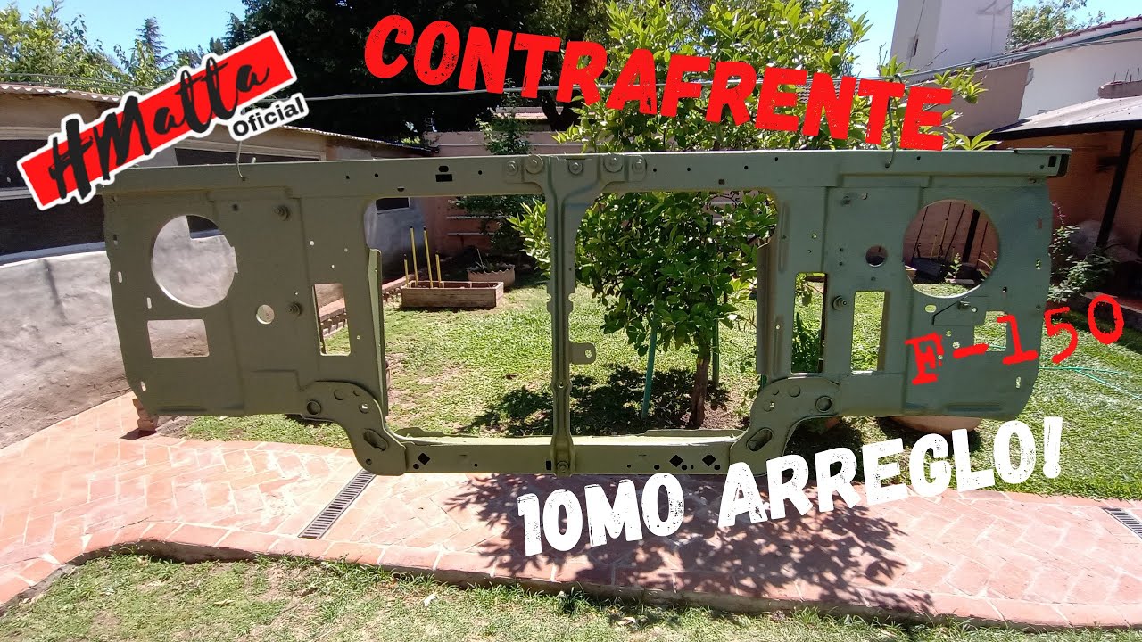 Como restaurar un contrafrente Ford F100 / F150. HMatta Oficial