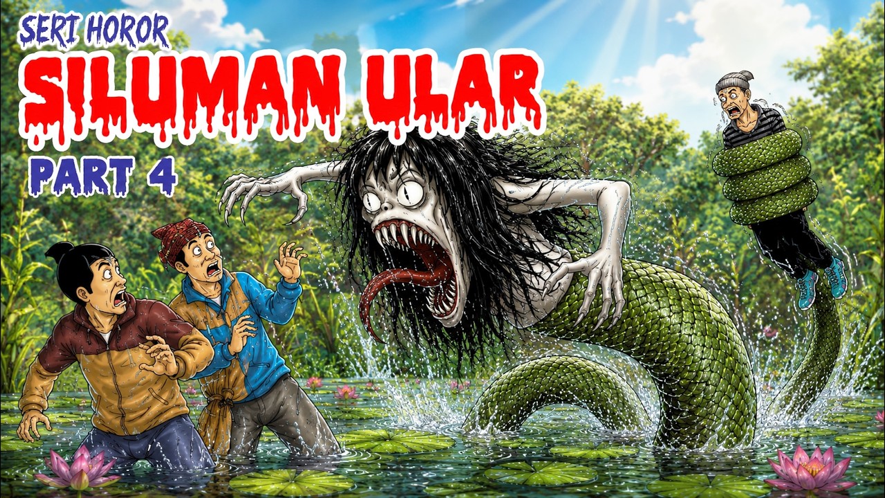 ANIMASI KARTUN HOROR | SILUMAN ULAR #34