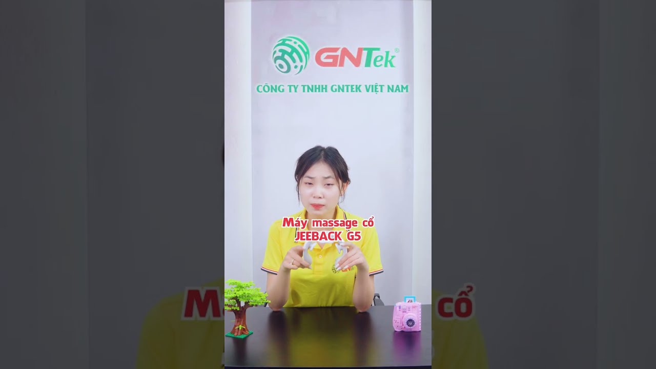 Máy massage cổ vai gáy Xiaomi Jeeback G5 công nghệ EMS giúp giảm đau nhanh chóng