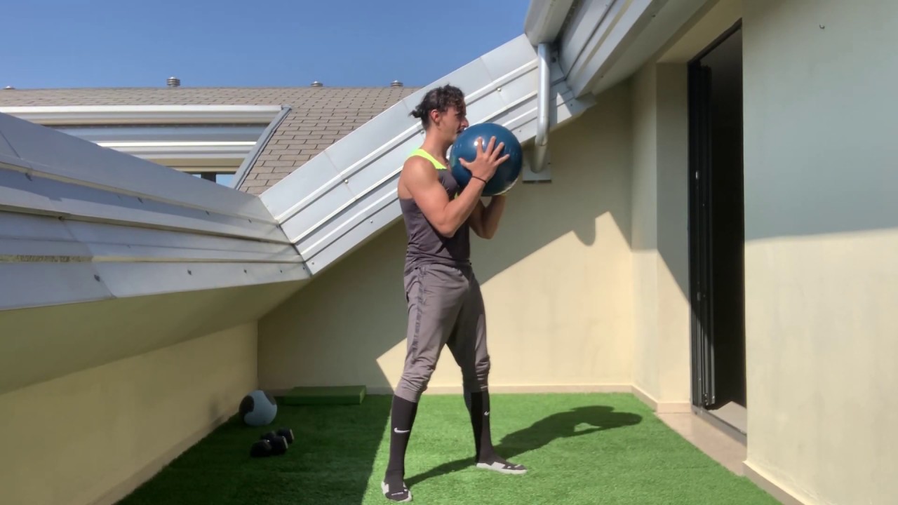 Combo WaterBall Squat&Rotation