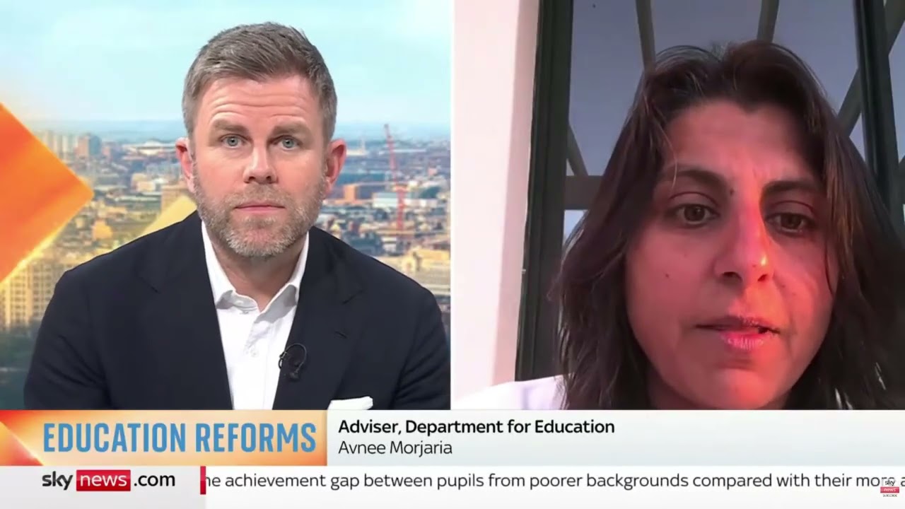 Avnee Morjaria on Sky News discussing SEND reform
