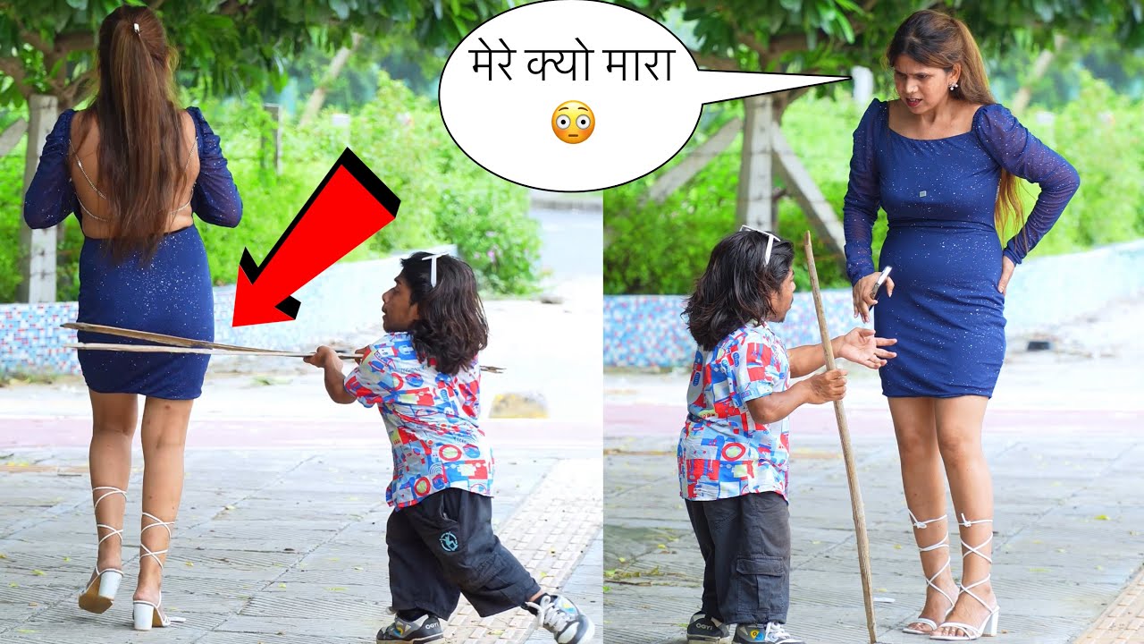 भाभी के साथ ये क्या हो गया 😜 | Prank On Cute Girl 🥰 | The Real Satish