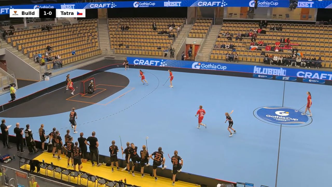 Relive the Gothia Cup Innebandy Finals 2025 – G16: Bulldogs Brno – Tatran Stresovice