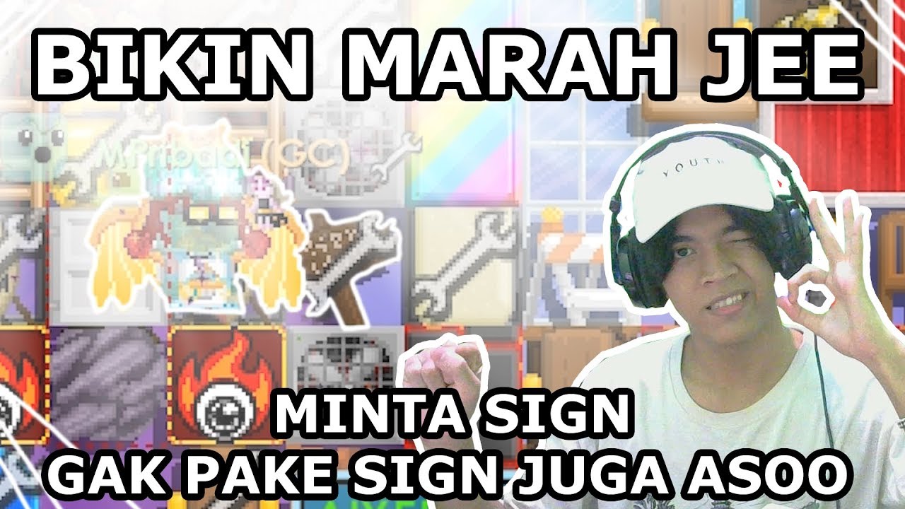 MINTA SIGN YANG BENER PANTAD AYAM !! MEMANG PANTAD KALI - GROWTOPIA