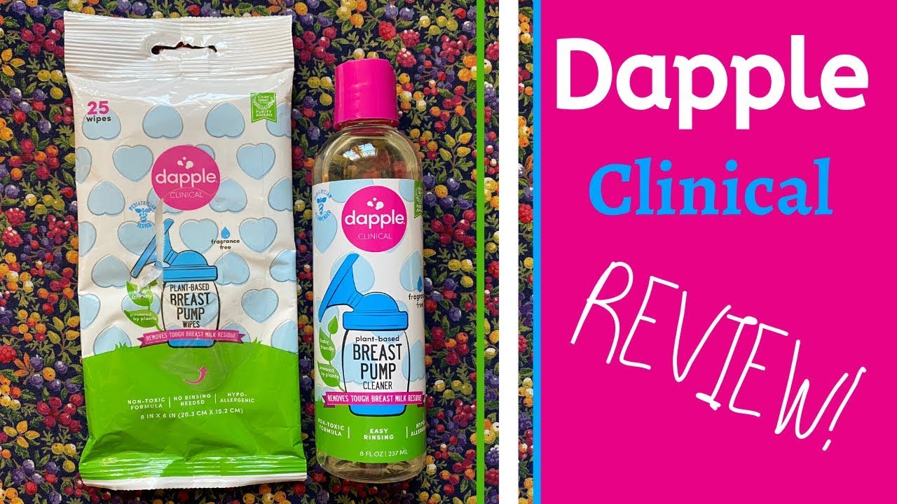 NEW! Dapple Breast Pump SOAP & WIPES || REVIEW! 2020 #dapplebaby #breastpumpsoap #exclusivelypumping
