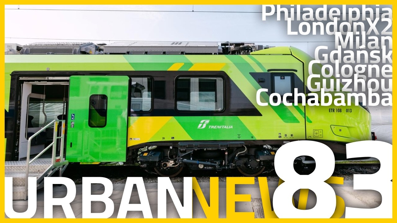New Metro Trains in London | World Tallest Bridge in China | Long Trams for Gdansk | Urban News 83