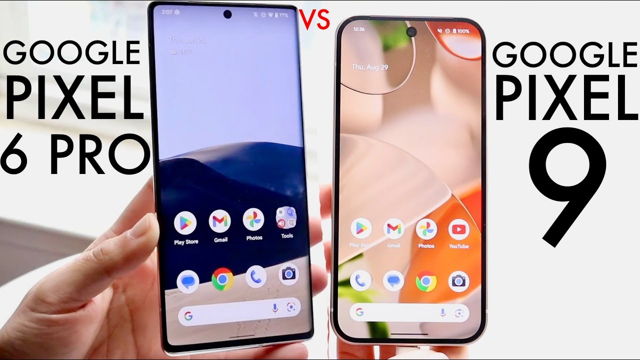 Google Pixel 9 Vs Google Pixel 6 Pro! (Comparison) (Review)