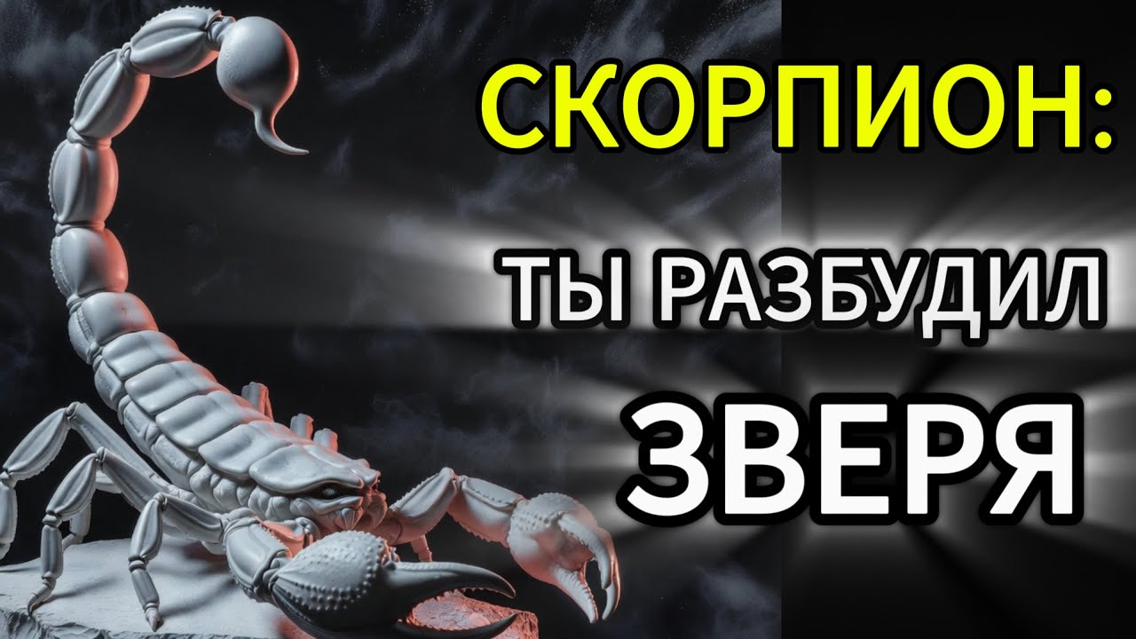 СКОРПИОН ♏️ НЕ мстит сразу : Вы не сломаете его, но создадите палача.