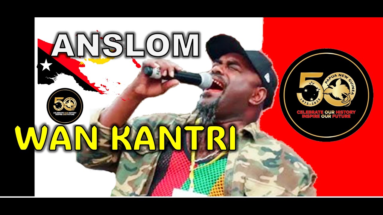 Wan Kantri (Live) Anslom ft Digby Holeong  @Sir Hubert Murray Stadium backed by the Cool Range Band 