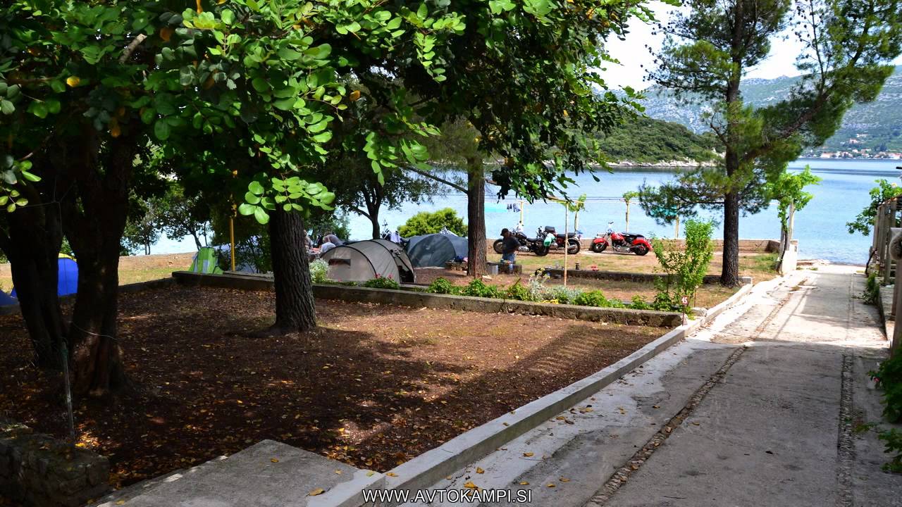 Camp site Vrbovica - island Korcula