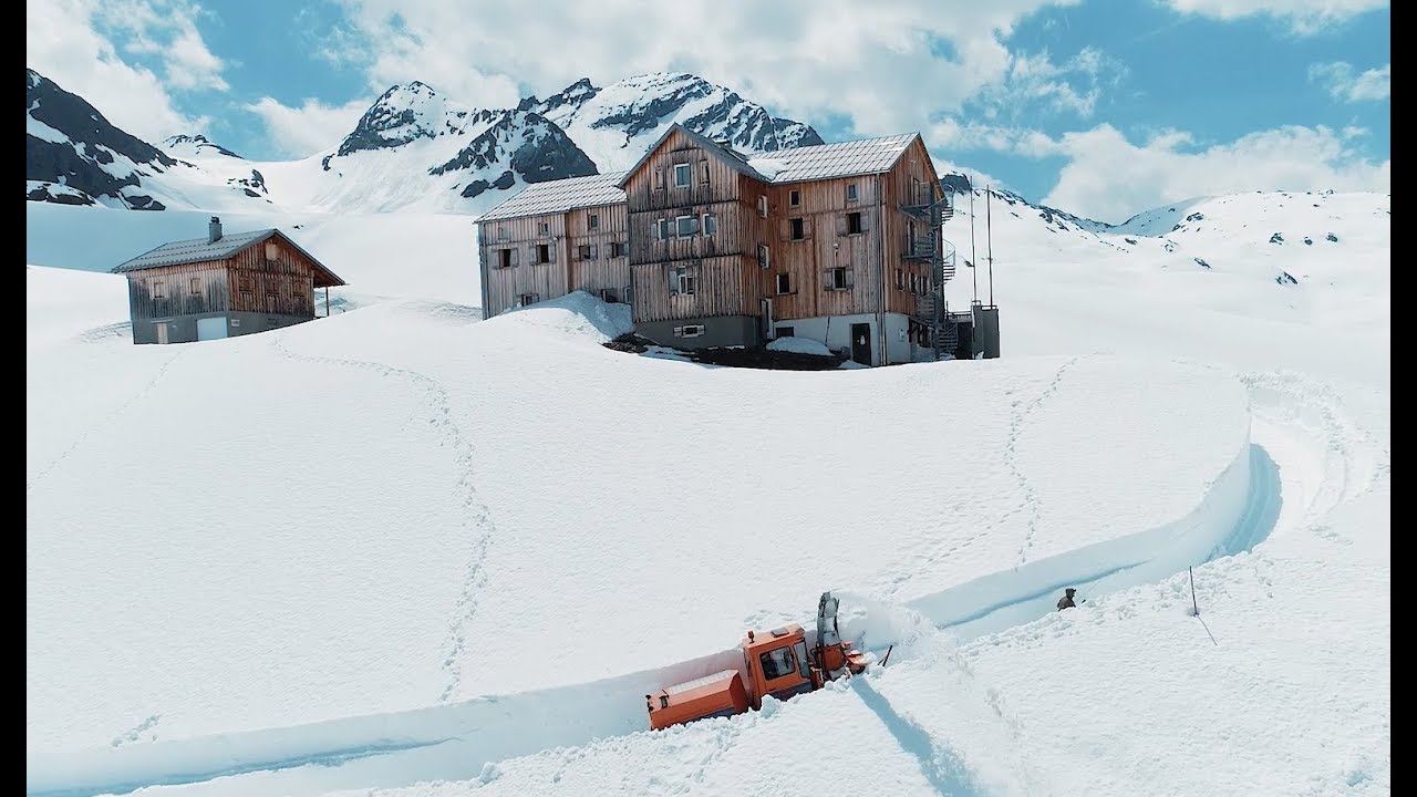 Montafon.TV - Schneeräumung zur Heilbronner Hütte
