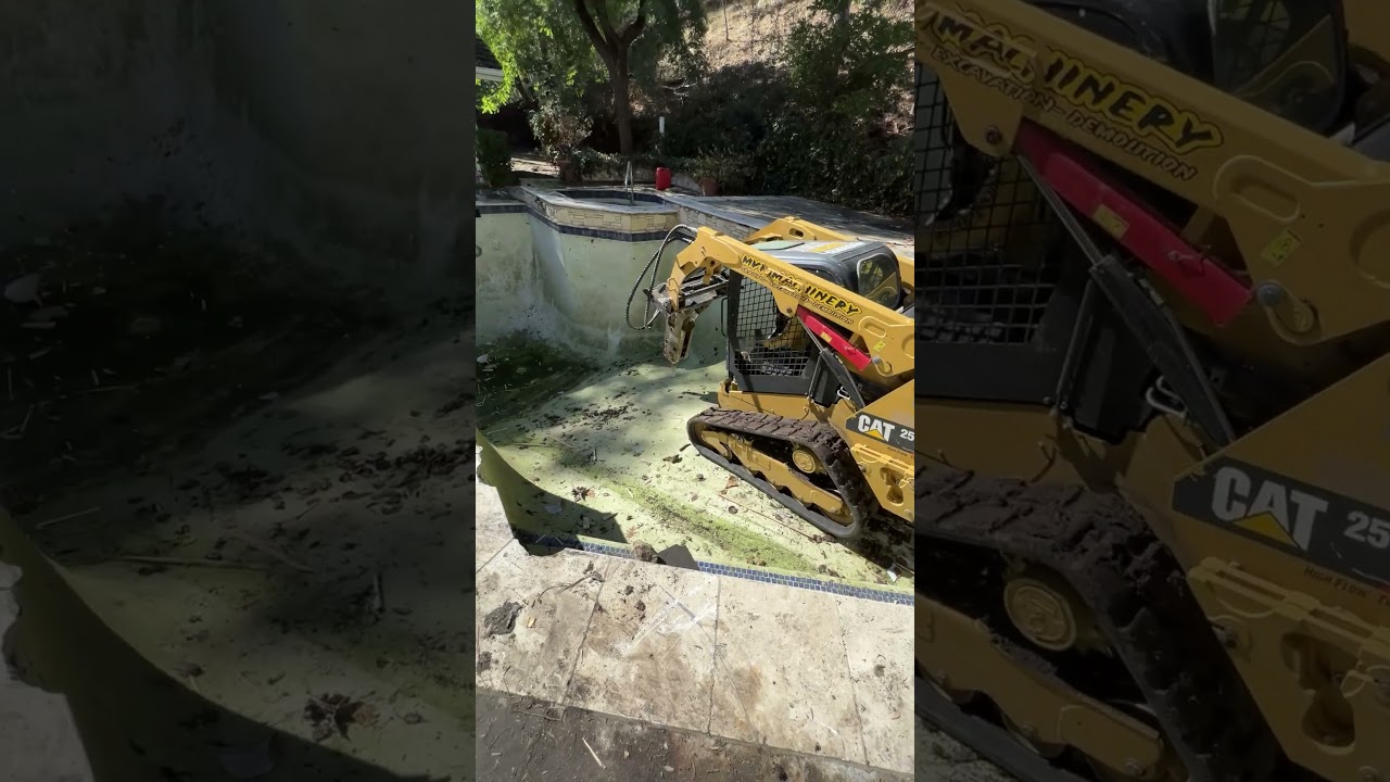 Pool Demolition Services in Los Angeles, California