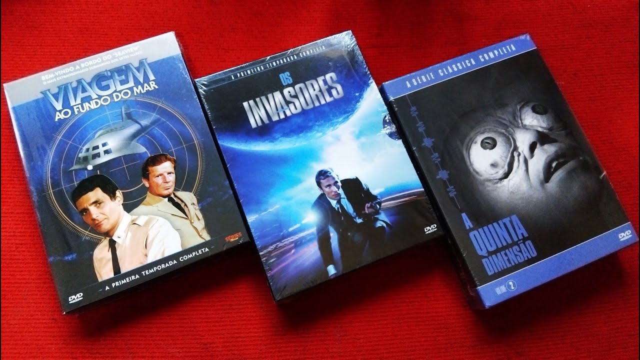 #UNBOXING SÉRIES NOSTÁLGICAS DE TV DE FICÇÃO CIENTÍFICA QUE MARCARAM ÉPOCA#