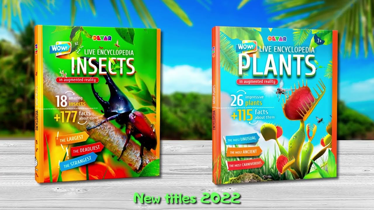 WOW! Plants & WOW! Insects - Augmented Reality Encyclopedias | DEVAR