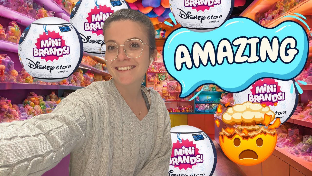 Une OUVERTURE ultra CUTE ! Mini Brands Disney Store édition 1