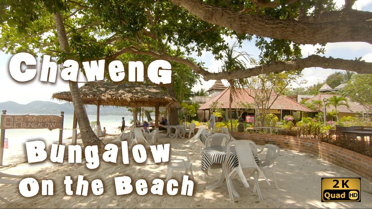 Koh samui,Chaweng beach March 2022,OP bungalow tour,Thailand