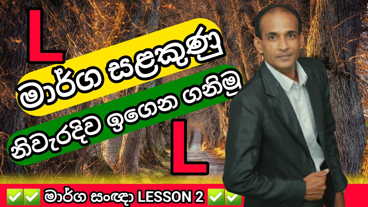how to learn road signs quickly | Lesson 2 | 2023 | Sinhala | TechniqueDriving | road markings