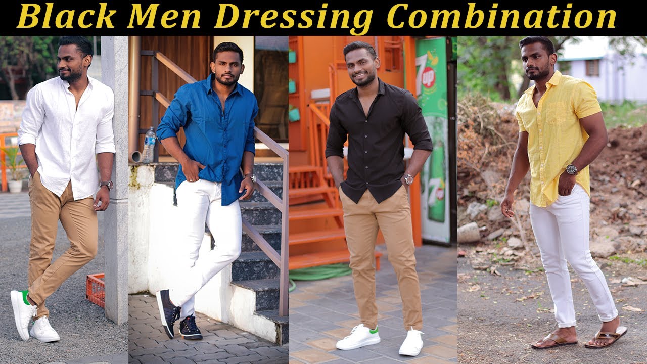 Black Men Dressing Combination | Men's Fashion Tamil