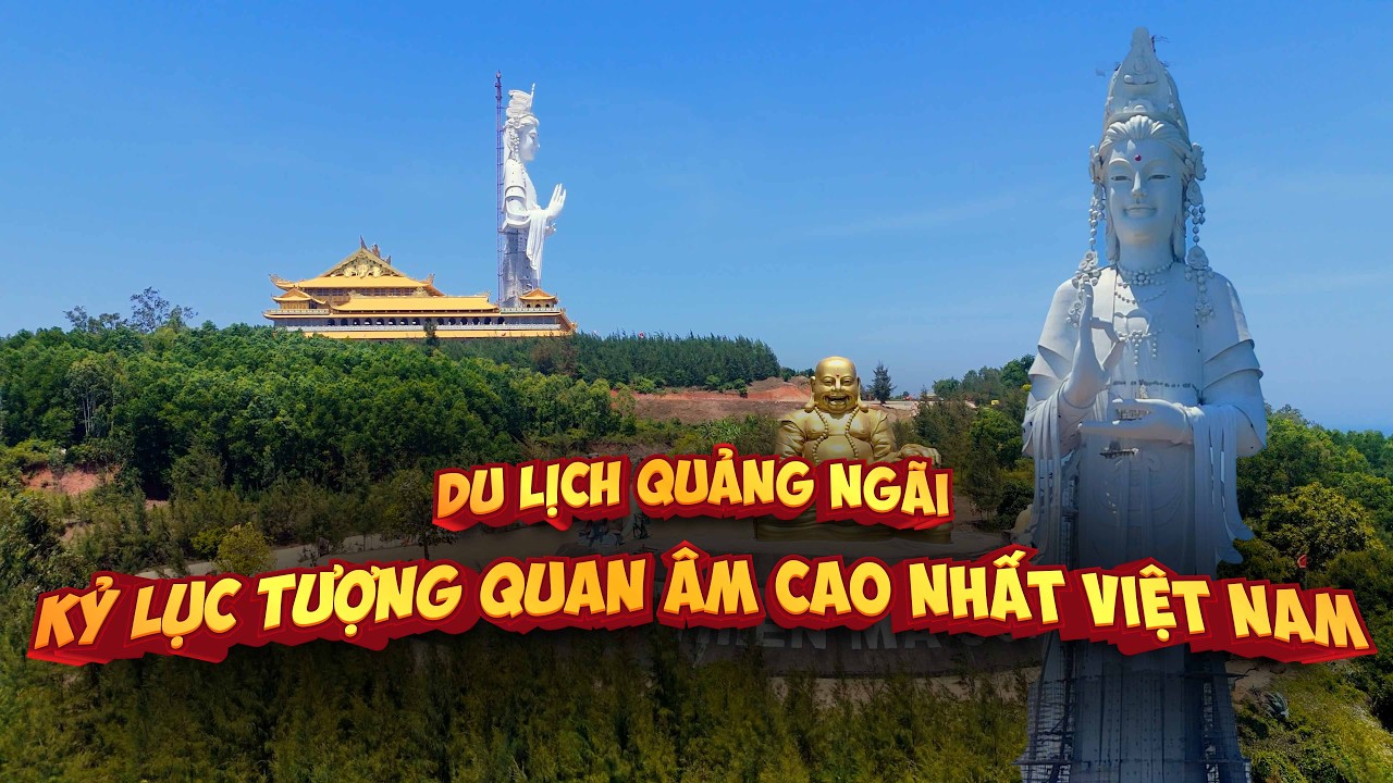 Phá Kỷ Lục Việt Nam! Đứng Trên Cánh Tay Tượng Phật Quan Âm Cao 125m, Ăn Sống Gỏi Cá Trích Tươi