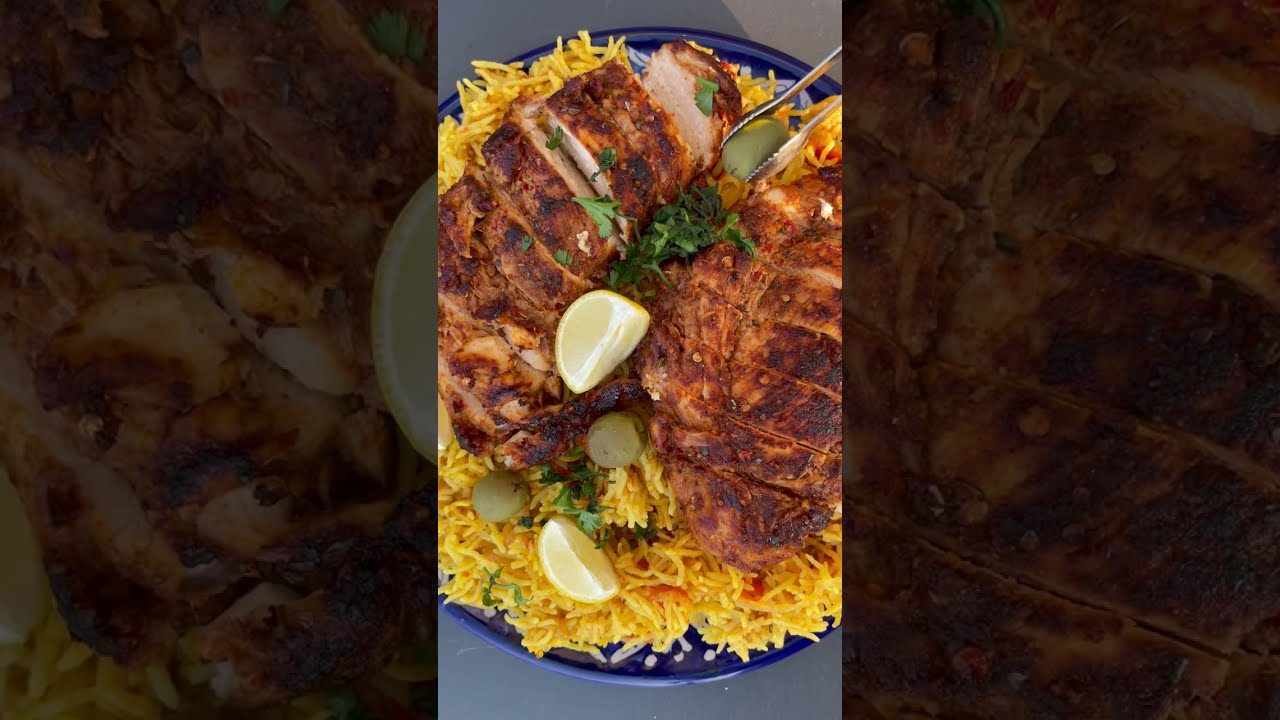 Yes Chef's Peri Chicken with Spanish Rice how to prepare.