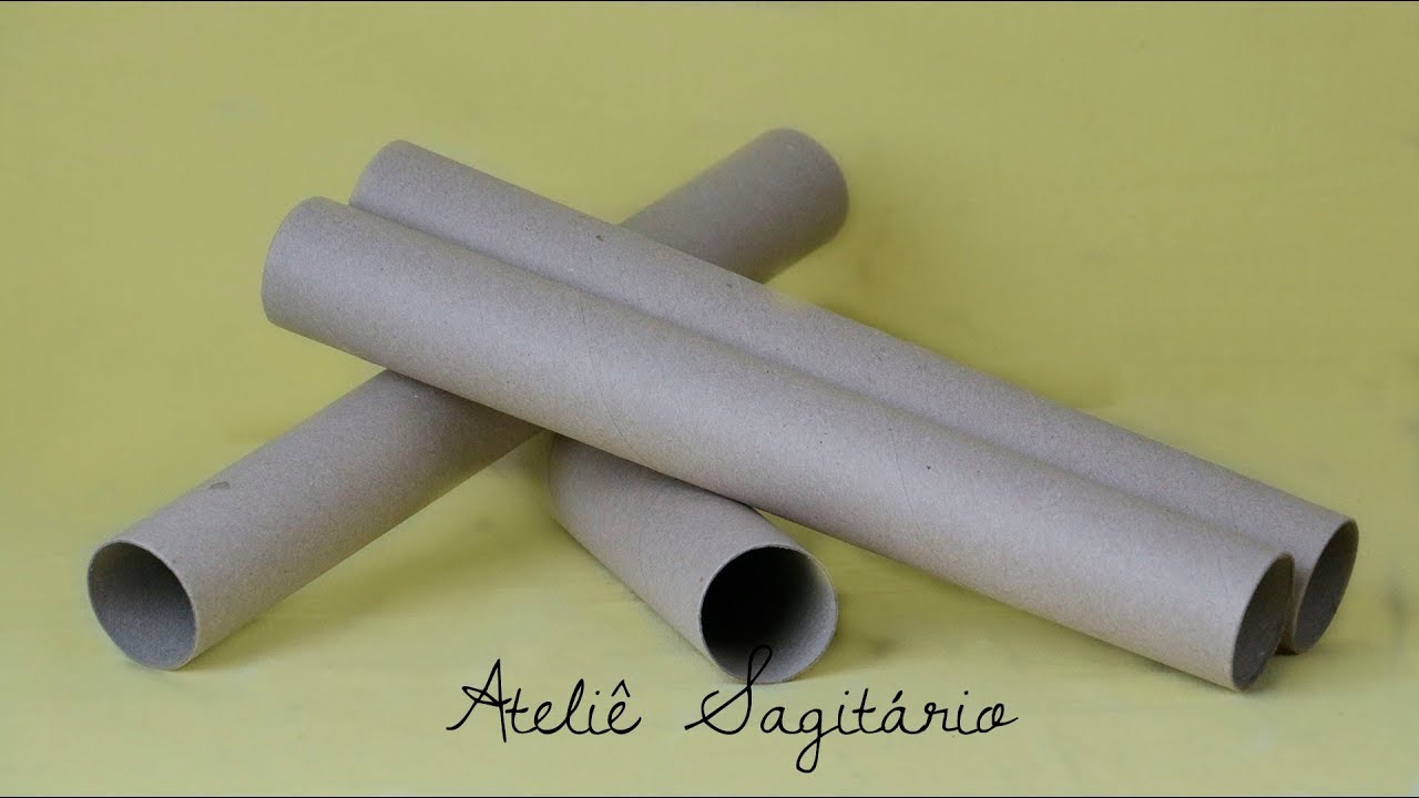 Ideias com rolo de papel