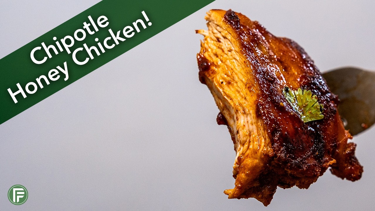 Chipotle Honey Chicken Recipe | EASY Copycat Recipe (Great for Bowls or Burritos!)