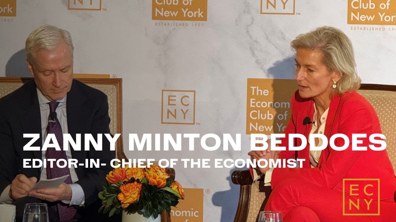 Zanny Minton Beddoes, Editor-In-Chief, The Economist