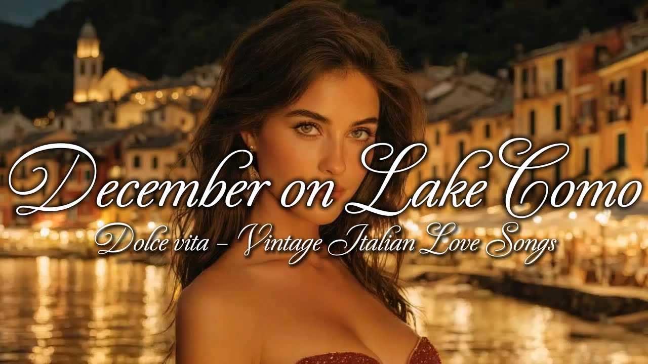 December on Lake Como ✨ | Italian Vintage Love Songs &bull; Winter Dolce Vita