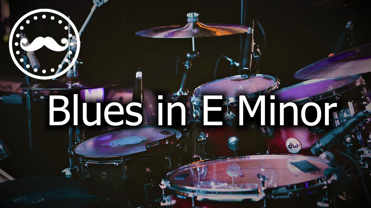 Blues Rock Guitar Backing Track Jam in Em - VB005