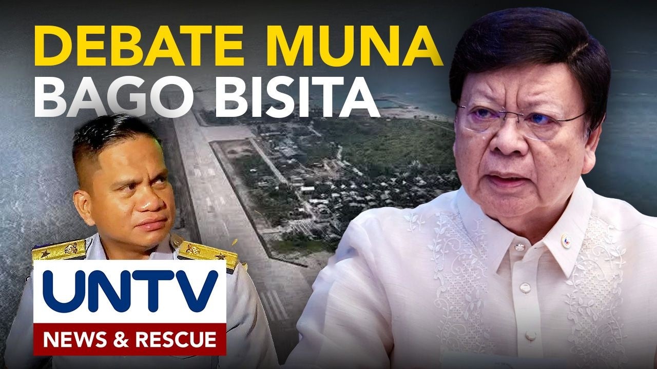 Marcoleta, naghamon ng friendly debate bago pumunta ng Kalayaan Islands