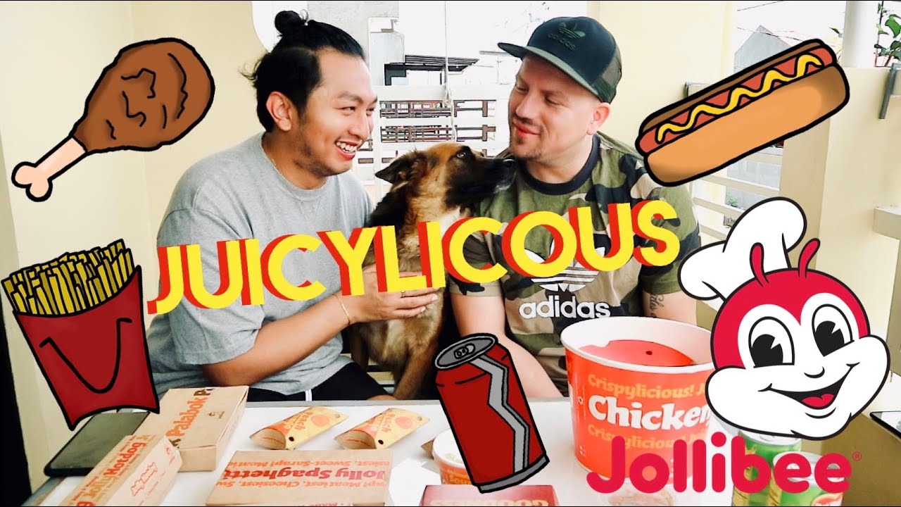 Jollibee Mukbang + Q&A | How We Met | Adam & Erin