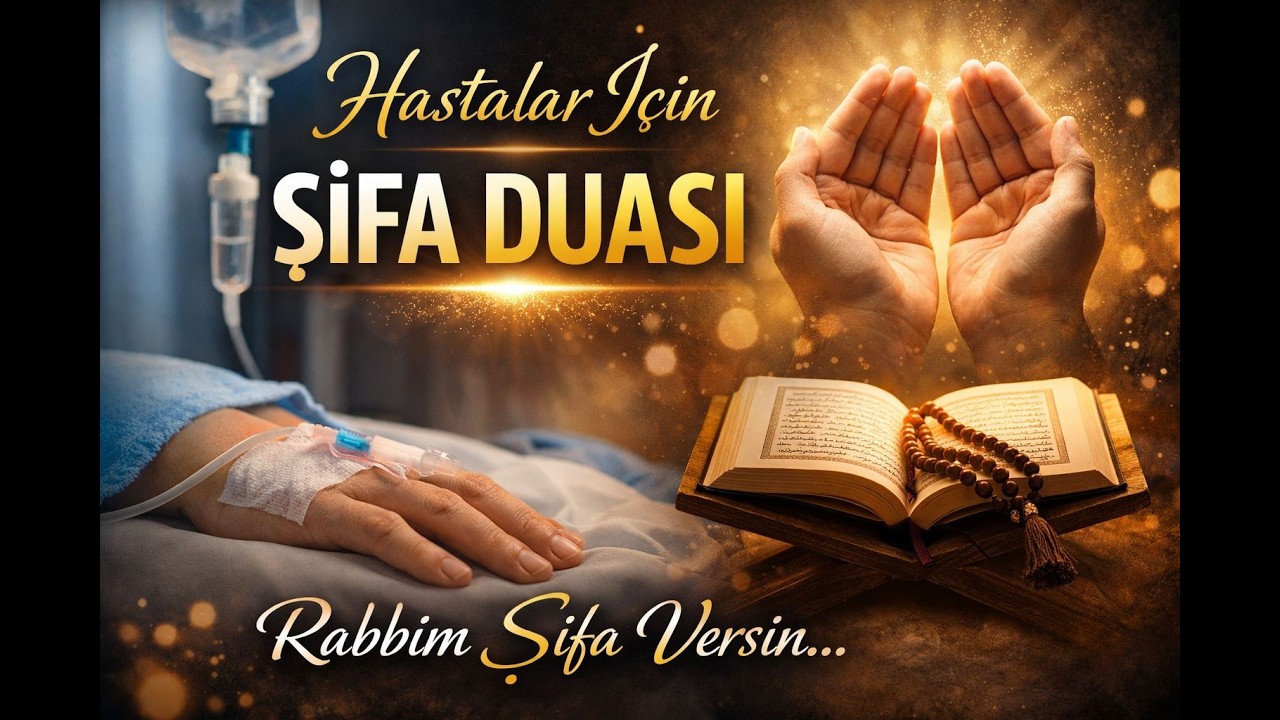 HASTALAR İÇİN MUTLAKA OKUNMASI GEREKEN DUA GÜNDE 3 KEZ DİNLEMENİZİ ÖNERİRİM
