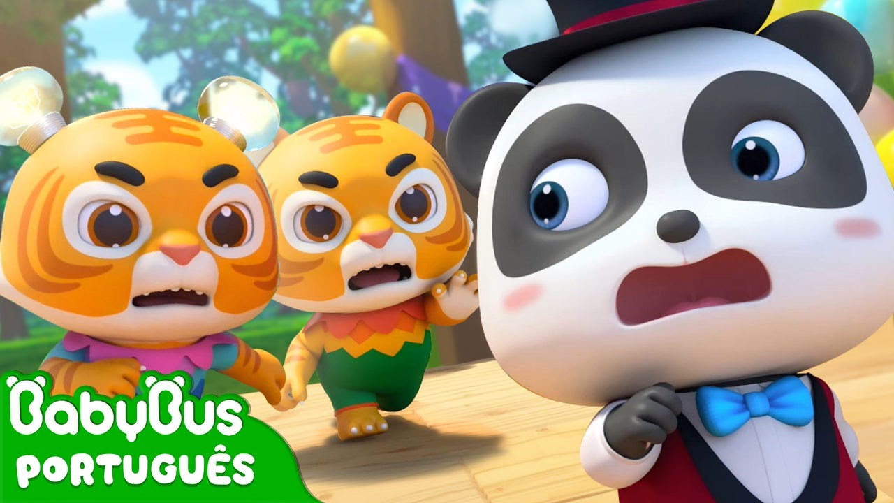 Dois Tigres Correndo Rápido! 🐯 | Clássico Infantil | Desenho Infantil | BabyBus Português