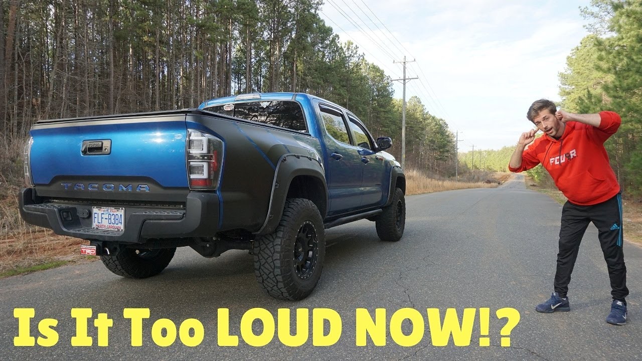 MBRP Exhaust Sound! | 3RD Gen Tacoma