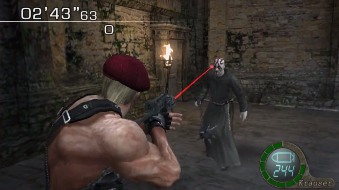 Resident Evil 4 Jack Krauser Boss Mod TMP Mercenaries Castle