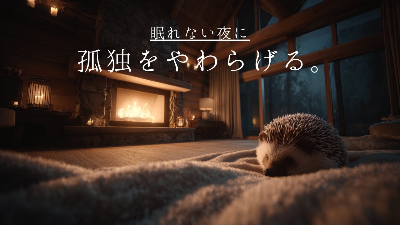 【夜の休息BGM】眠れない夜に、孤独をやわらげる。 | Ease loneliness. - Relaxing Guitar & Piano Lo-fi